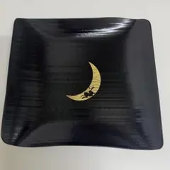 漆器 銘々皿 5枚セット 黒漆 蒔絵風デザイン - メルカリ