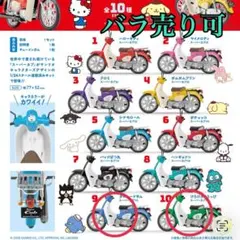 サンリオ Honda Super Cub タキシードサム けろけろけろっぴ