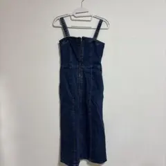 GU/ジャンスカ/Sサイズ/デニムブルー