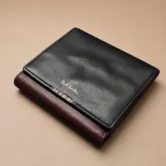 Paul Smith ポール・スミス バイカラー ミニ二つ折り財布