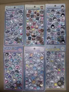 ま*ぁ様 [正規品]ボンボンドロップシール 水族館 6枚セット