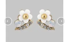 ANEMONE アネモネ フラワー×ビジューピアス