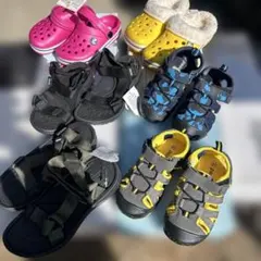 新品　子供用サンダル18センチ5セット