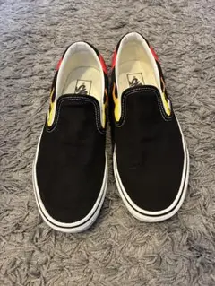 VANS スリッポン ファイヤーパターン フレイム