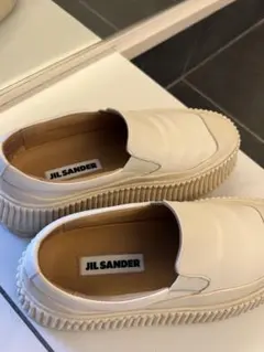 JIL SANDER ホワイト スリッポンスニーカーのサムネイル