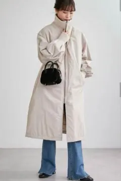 CIAOPANIC TYPY スタンドカラーボリュームスリーブコート