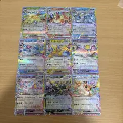 ポケカ　テラスタルフェス　ブイズ rr コンプリート　ブラッキー　イーブイ