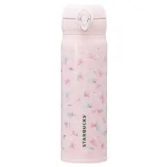 新品　スタバSAKURA2025ハンディーステンレスボトルペールピンク500ml
