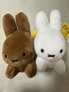 ミッフィー ぬいぐるみ マスコット 2種セット - メルカリ