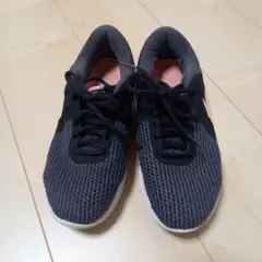 Nike ランニングシューズ ブラック/オレンジ