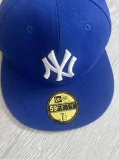 New Era 59FIFTY キャップ 青 7 1/4