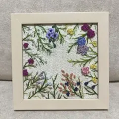 ふしぎな花倶楽部 22正方押し花額 ハンドメイド - メルカリ