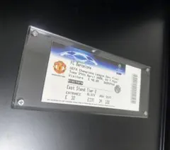 メッシ ロナウド チケット マンU バルセロナ UCL グッズ