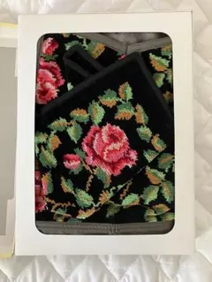 ホットマン　HOTMAN エプロン ハンカチセット 薔薇