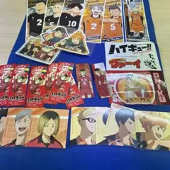 30-ハイキュー シール ステッカー まとめ売り 約25枚 日向 影山 月島 孤