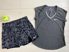 NIKE ナイキ テニス セットアップ スコート US-M JP L 長袖シャツ