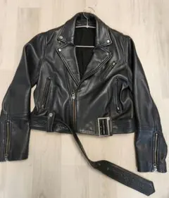 ロイスクレヨン ライダースジャケット レディース M 2025年最新】Lois CRAYON レディース レザージャケット