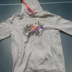 Puma グレー XL フード付きパーカー