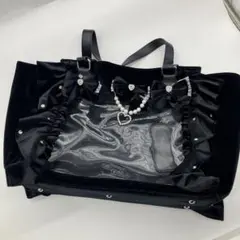 ☆AnkRouge 確定ファンサのおまじないベロアBag（特大）