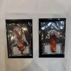 鬼滅の刃　午年アクリルスタンド　甘露寺蜜璃　伊黒小芭内