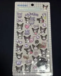 クロミちゃん　ボンボンドロップ風シール　ステッカー　クロミ