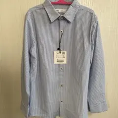 【未使用】ZARA ストライプシャツ　サイズ7