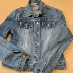 TRALALA ダメージGジャン デニムジャケット