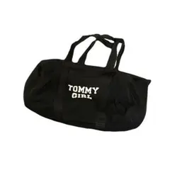 TOMMY GIRL ブラック ボストンバッグ