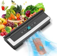 真空パック機 フードシーラー 家庭用自動真空密封パック機 汁物対応 乾湿両用