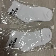 【非売品】 ニューバランス 靴下×2足　白 ソックス25~27cm