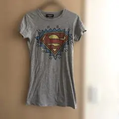JUNK FOOD スーパーマン プリントTシャツ グレー　Supermanのサムネイル