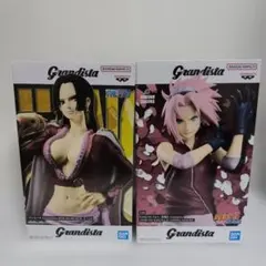 Grandista ボア・ハンコック サクラ フィギュアセット