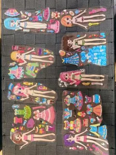 平成レトロ/ぷっくり着せ替えシール/シールまとめ売り/値下げ中❣️