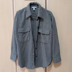 H&M 千鳥格子柄 シャツ