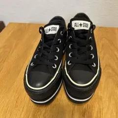 コンバース オールスター チャンキーライン 厚底スニーカー　ブラック