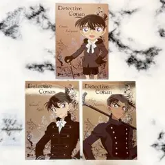 名探偵コナン メタルポストカード 江戸川コナン　服部平次 工藤新一