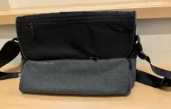 ZERO New York ショルダーバッグ　黒×グレー