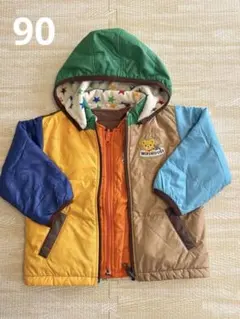 ミキハウス MIKIHOUSE リバーシブル　ジャンパー　アウター　ベスト