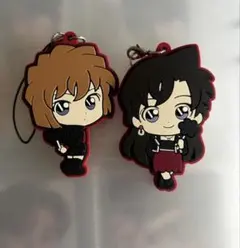 名探偵コナン 灰原哀 毛利蘭 セガラッキーくじ ラバーストラップ