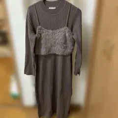 『専用』GU 2ピースビスチェセットワンピース ビスチェのみ