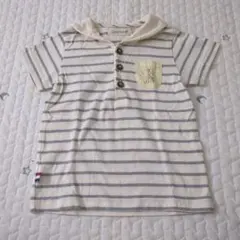 Sophie la girafe ボーダー セーラーカラー Tシャツ 90cmのサムネイル