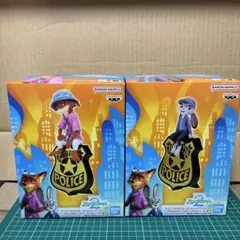 ズートピア モニタートップフィギュア 2体セット