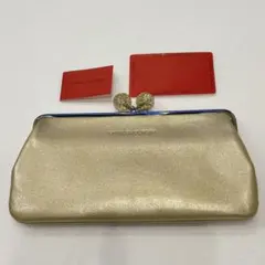 新品　シャルルジョルダン　がま口　財布　キャンディ　ゴールドのサムネイル