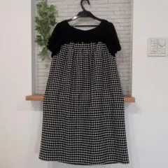 anyFAM♥ドット柄 半袖ワンピース Мのサムネイル