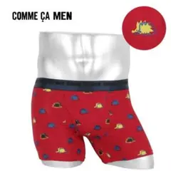 新品☆COMME CA MEN コムサメン ボクサーパンツ M　赤ハリネズミ