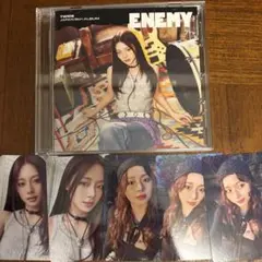 TWICE ENEMY ツウィソロ盤 トレカコンプセット①