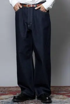 L.mound Triple Stitched Baggy Jeans - メルカリ