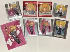 デスノート マルイ 缶バッジ 夜神月 L メロ ニア ミサ 魅上 box コンプ