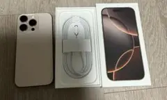【美品につき本日限定価格】Apple iPhone16Pro デザートチタニウム