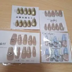 ネイルチップセット 多様なデザイン